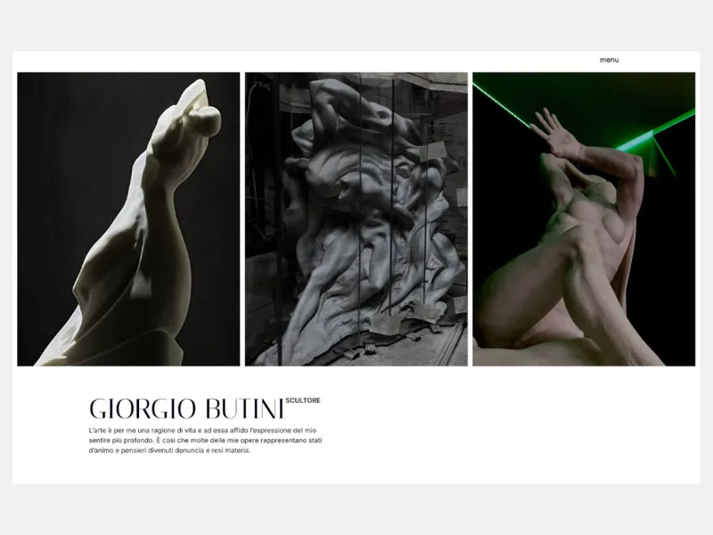 Immagine di anteprima del lavoro Giorgio Butini Scultore